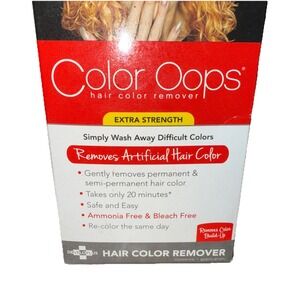 Developus Color Oops Hair Color Remover Extra Strength New Sealed